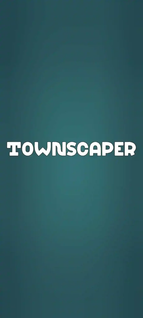 Townscaper Game