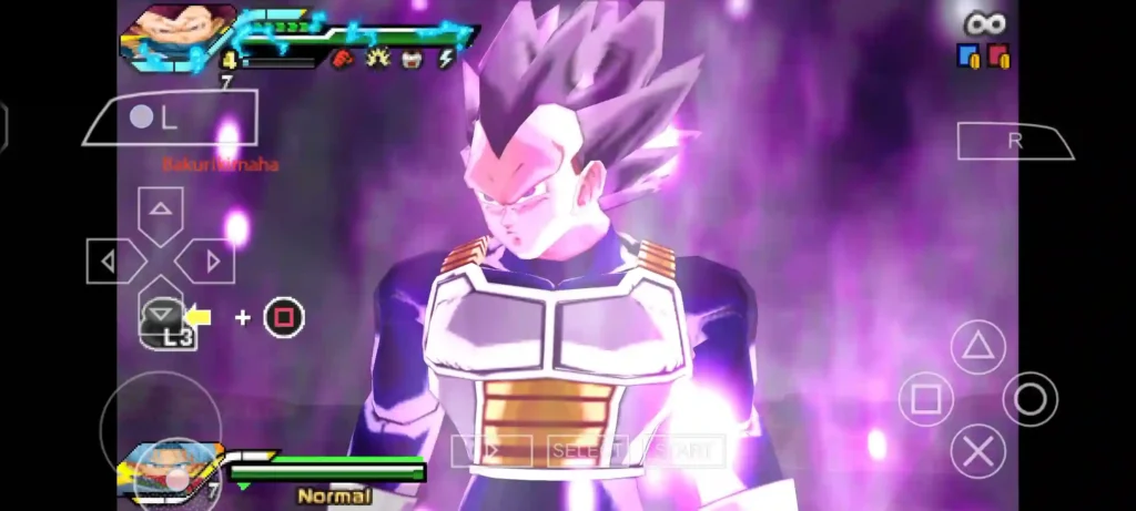 Vegeta Ultra Ego DBZ Budokai Tenkaichi 4