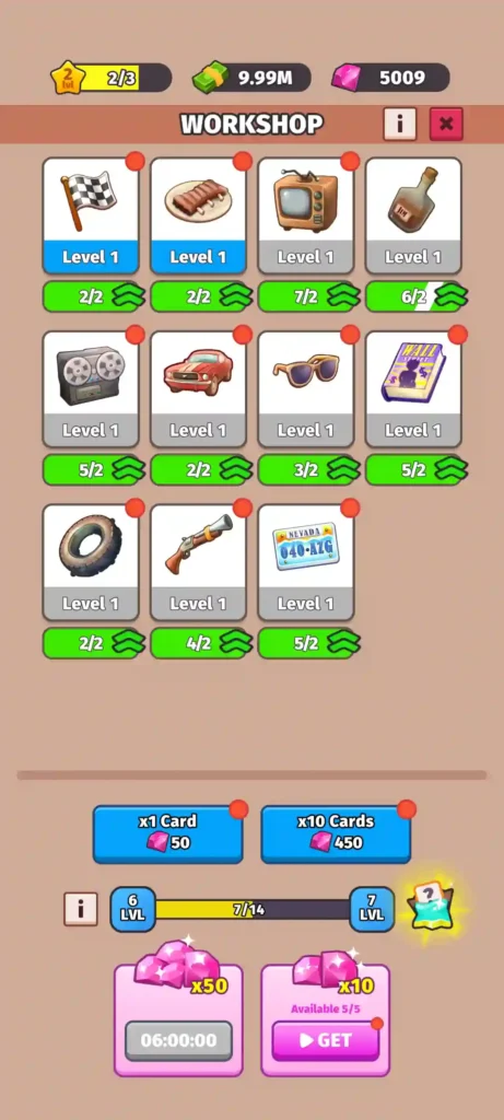 Roadside Empire Mod APK Unlimited Money And Gems