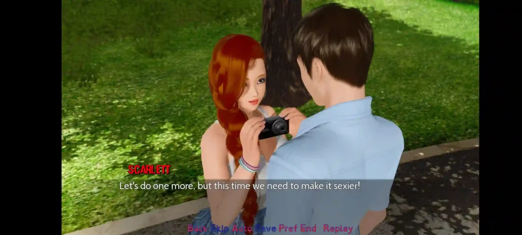 Love Story Visual Novel Game
