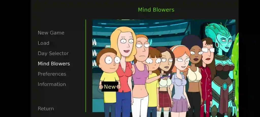 Rick And Morty Another Way Home APK Scenes Unlocked