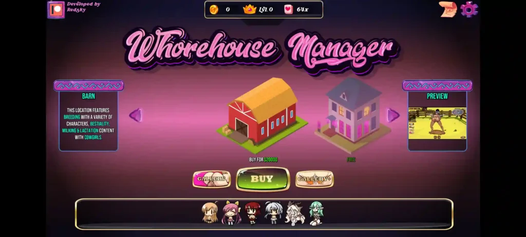 Whorehouse Manager APK Latest Version
