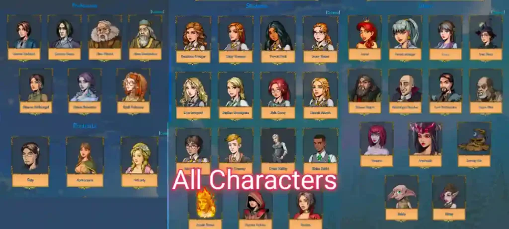 Innocent Witches All Characters