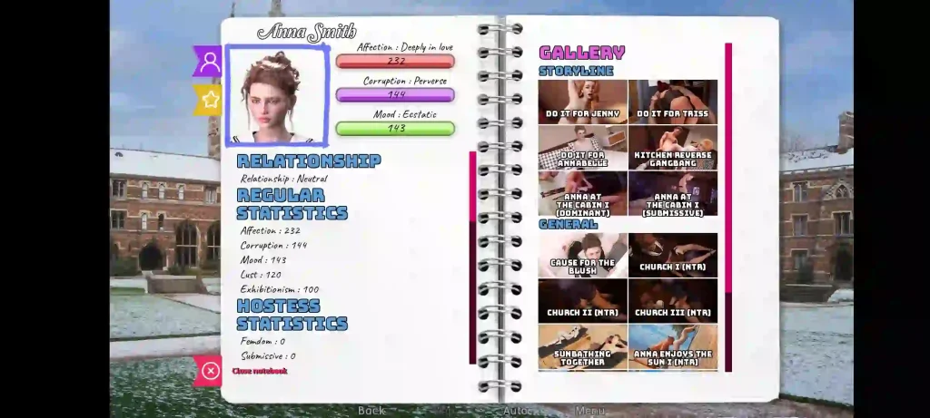 Club Detention APK Gallery Scenes Unlocked