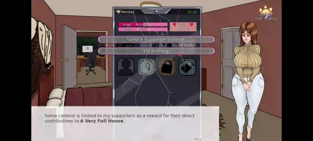 A Very Full House APK Patreon Supporter Code