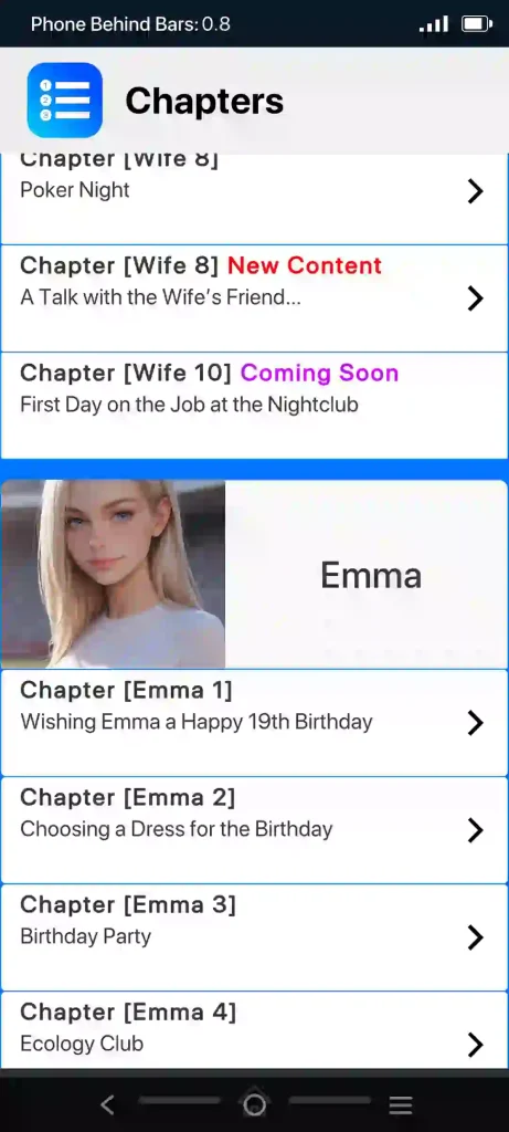 Phone Behind Bars APK Emma Patreon Code