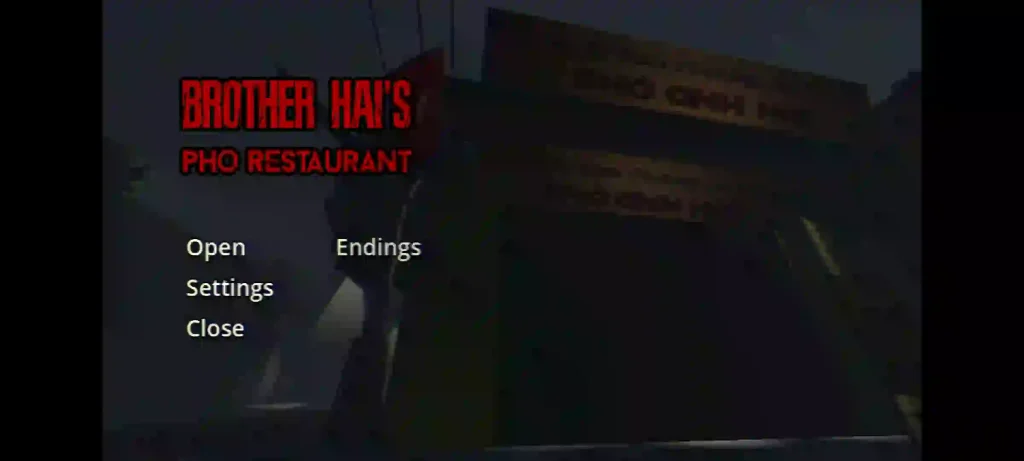 Brother Hai’s Pho Restaurant Game