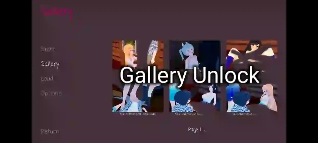 Sinful Valley Gallery Unlocked