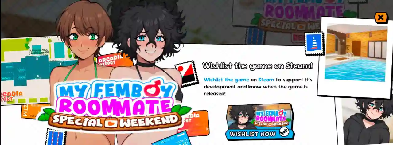 My Femboy Roommate: Special Weekend