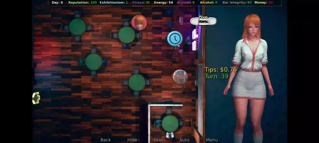 Life As An Innocent Waitress APK Cheat Codes