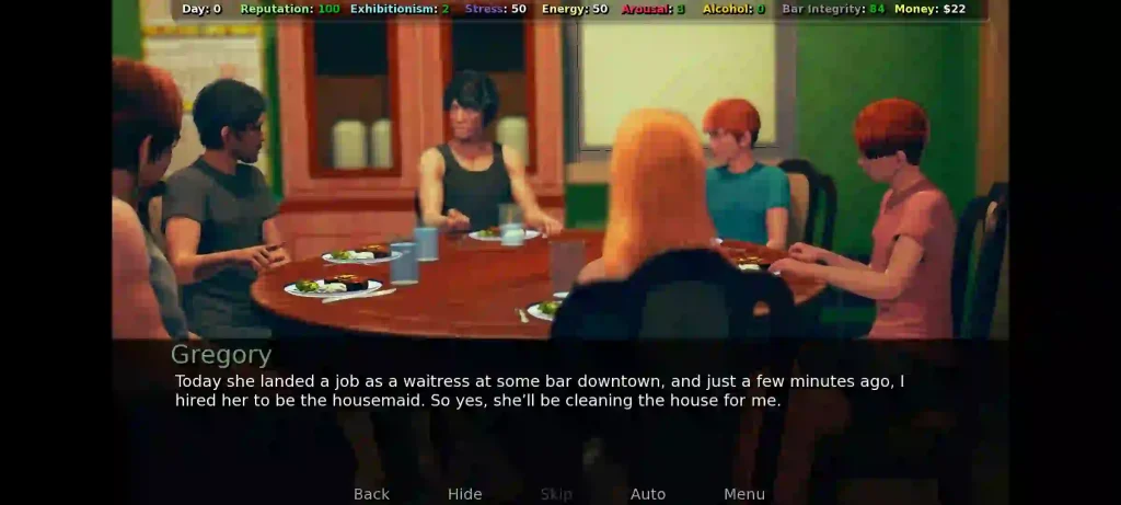 Life As An Innocent Waitress APK New Patreon Version