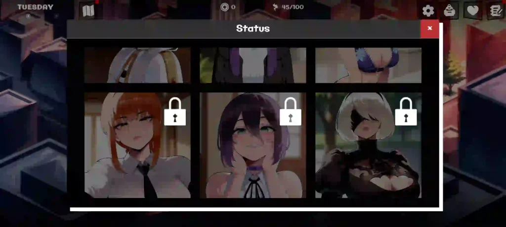 Waifu Inn 2 APK Unlocked All Characters