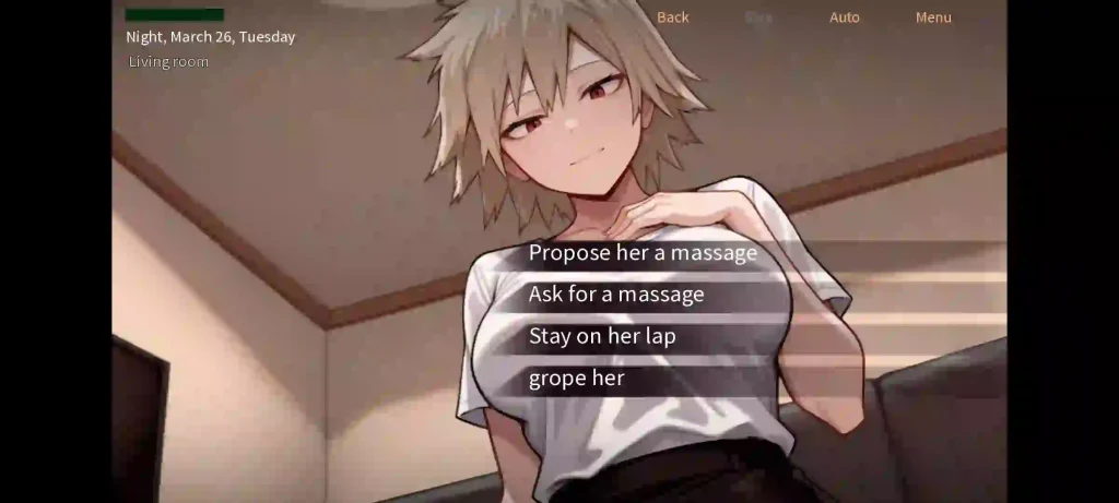 A Night With Mitsuki Bakugou APK Full Version