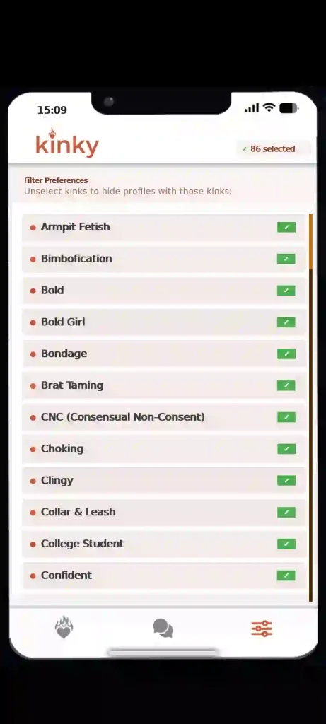 Kinky Phone Swipe To Seduce APK Cheat Codes