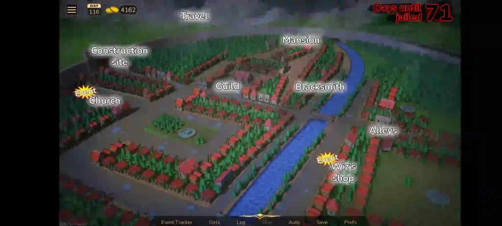 Adventurer Trainer Game Full Map