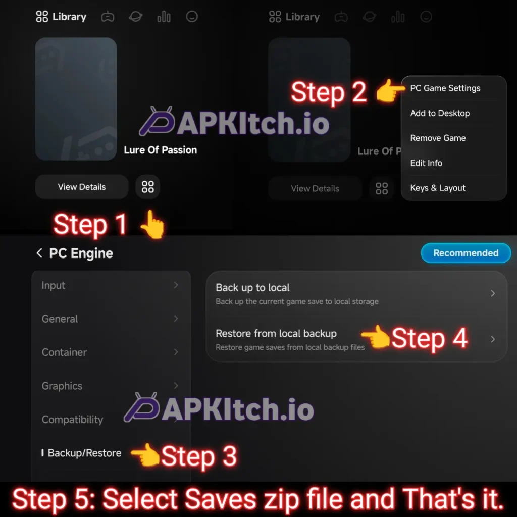 How To Install Saves File On GameHub Emulator