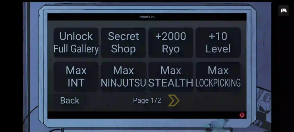 Living With Tsunade Cheats Mod Menu