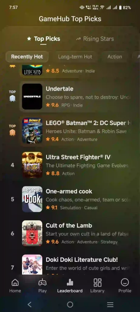 GameHub Free Cloud PC Games For Android