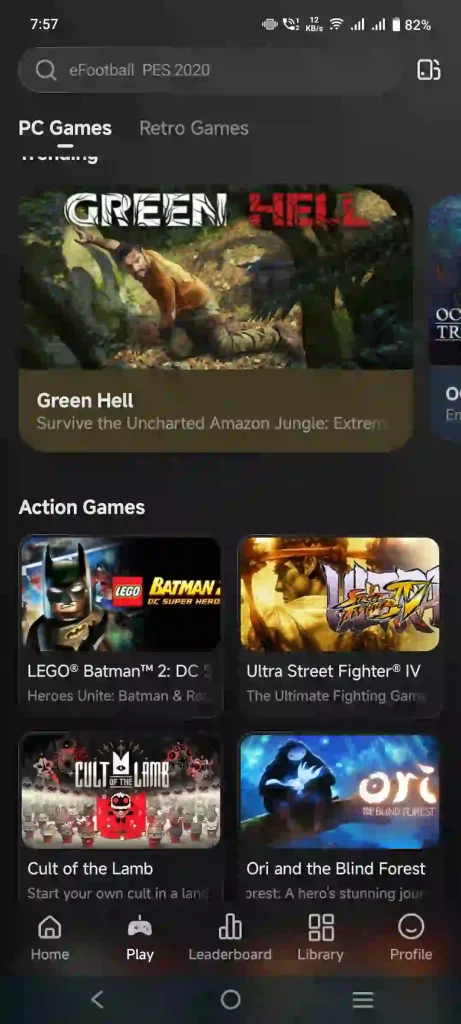 GameHub Play PC Games On Android Offline