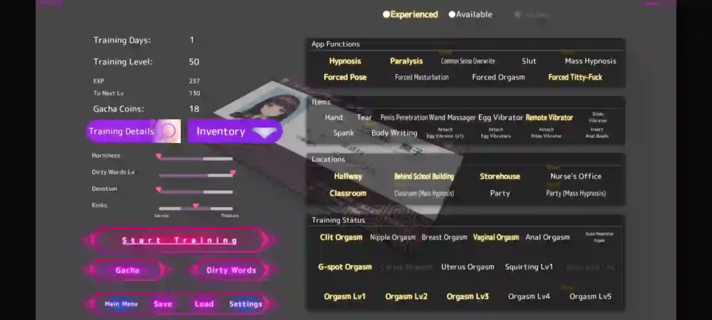 Hypno App 2 Complete Save Data File
