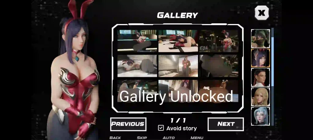 Stuck In My Game All Characters Gallery Unlocked